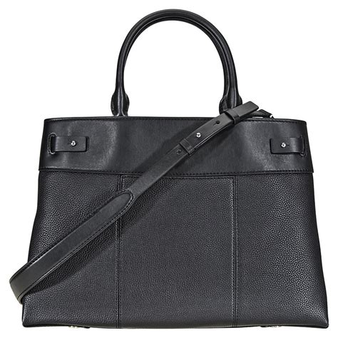 michael kors gramercy black|Michael Michael Kors Gramercy Large Leather Satchel, Black.